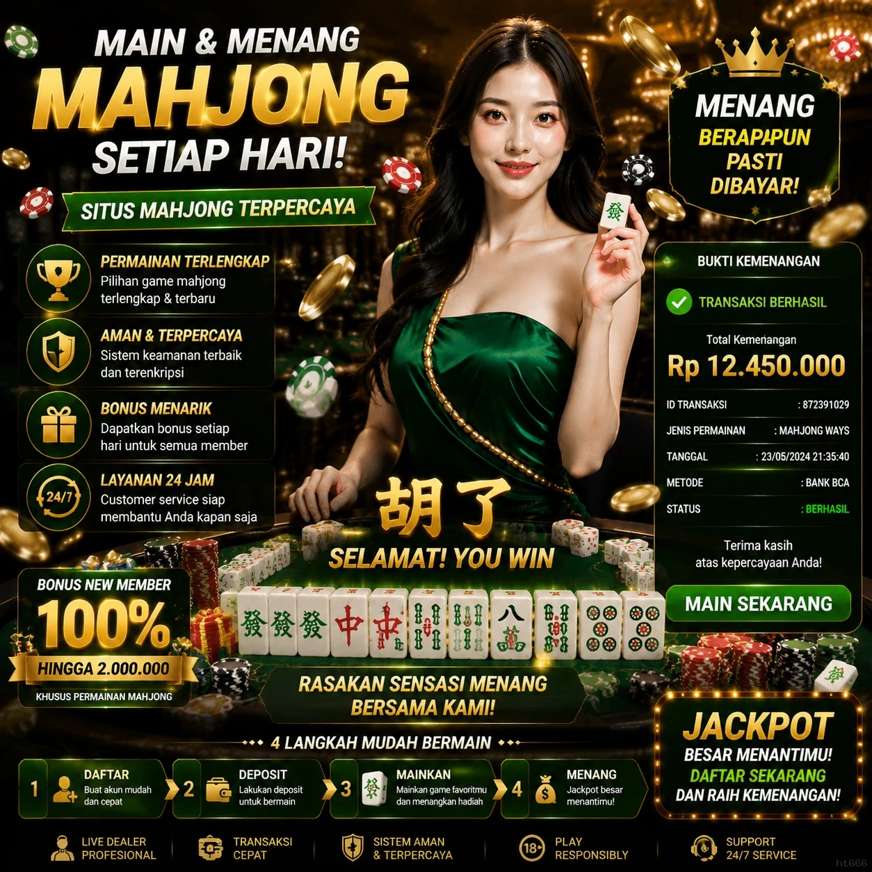 Bagaimana Cara Mendaftar dan Instalasi di ht666